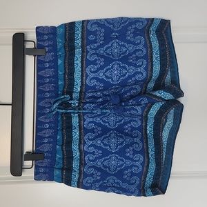 LOFT Pattern Short, Blue, Small